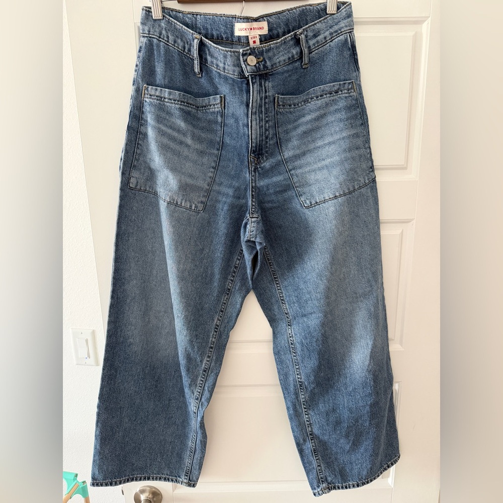 Lucky Brand Women's Relaxed Blue Jeans